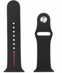 Sport Red Logo Apple Watch 40/41/42mm Black