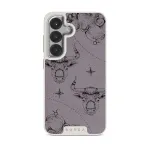Taurus - Samsung Galaxy S25 Case, Elite Light (Magnetic) / Silver / Purple