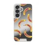 Banana - Samsung Galaxy S25 Plus Case, Elite Mirror Light (Magnetic) / Silver