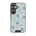 Nerida - Samsung Galaxy S25 Case, Elite Dark (Magnetic) / Silver