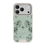 Aries - iPhone 17 Pro Case, Elite Light (MagSafe) / Silver / Turquoise