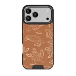 Earth Shell - iPhone 17 Pro Max Case, Elite Dark (MagSafe) / Silver