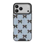 Fashionista - iPhone 17 Pro Max Case, Elite Dark (MagSafe) / Silver