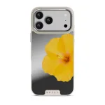 Hibiscus - iPhone 17 Pro Max Case, Elite Mirror Light (MagSafe) / Silver