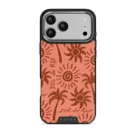 Ipanema - iPhone 17 Pro Max Case, Elite Dark (MagSafe) / Silver