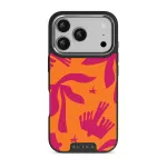 Siesta - iPhone 17 Pro Case, Elite Dark (MagSafe) / Silver