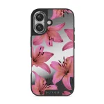 Eden - iPhone 16 Case, Elite Mirror Dark (MagSafe) / Silver