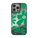 Margarita - iPhone 16 Pro Case, Elite Mirror Dark (MagSafe) / Silver