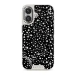 Starry Night - Stars iPhone 16 Case, Elite Light (MagSafe) / Silver