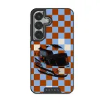 Pit Stop - Samsung Galaxy S25 Plus Case, Elite Dark (Magnetic) / Silver