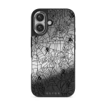 Wicked Ways - iPhone 16 Case, Elite Mirror Dark (MagSafe) / Silver