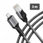 1 Gbit kaabel 3,0 m RJ45 ADE-CM30 USB-C LAN-adapter
