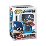 FUNKO POP! Vin&uuml;&uuml;lfiguur: Avengers: Endgame &ndash; Kapten Ameerika murtud kilbi ja Mj&ouml;lniriga