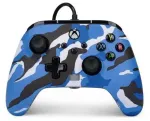 "PowerA Wired Xbox seeria konsool Enhanced Blue Camo" (sinine Camo)