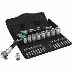 Socket Wrench Set 3/8'' ZYLKOP, 29 pieces