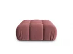 Velvet Pouf, "Cortina", 1 Seat, 94x94x43 Made in Europe