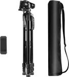 PU3096B tripod with 3D 360&deg; head + phone holder
