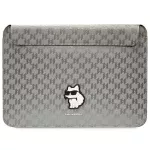Karl Lagerfeld Sleeve KLCS14SAKHPCG 14" Saffiano Monogram Choupette / silver