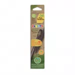 CARIOCA ECOFAMILY pliiatsid koos kustutajaga, mustad, 6 tk, tk.