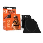 KT TAPE PRO&reg; kinesioloogiline teip, l&otilde;igatud, must, s&uuml;nteetiline