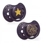 LOVI r&otilde;ngaslutt silikoon STARDUST, 18m+, 2 tk, violet, 22/895_violet