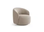 Swivel Armchair, "Savona", 1 Seat, 86x83x76.5 Made in Europe