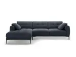 Left Corner Sofa, "Lazio", 3 Seats, 291x174x86 Made in Europe