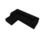 Velvet Modular Left Corner Sofa, "Siena", 4 Seats, 273x180x69 Made in Europe