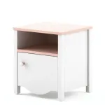 &Ouml;&ouml;kapp MIA MI7BR, valge/roosa