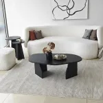 Kohvilaud, Hanah Home, must, 100 x 35 x 60
