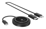 ICY BOX IB-WL101 juhtmeta s&uuml;steem esitluste jaoks HDMI / USB Type-C turvakood