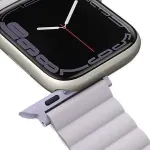 Revix Reversible Silicone Strap Apple Watch 44/45/49mm Lilac/White