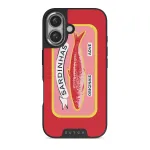 Gourmet - iPhone 16 Case, Elite Dark (MagSafe) / Silver