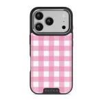 Think Pink - iPhone 17 Pro Case, Elite Dark (MagSafe) / Silver