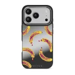 Banana - iPhone 17 Pro Case, Elite Mirror Dark (MagSafe) / Silver