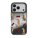 Cougar - iPhone 17 Pro Case, Elite Mirror Dark (MagSafe) / Silver