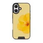 Hibiscus - iPhone 17 Case, Elite Dark (MagSafe) / Silver