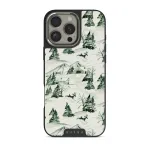Pine Lodge - iPhone 16 Pro Max Case, Elite Dark (MagSafe) / Silver