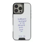 Get It - iPhone 16 Pro Case, Elite Dark (MagSafe) / Silver