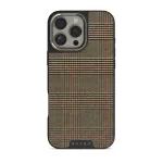 Favorite Coat - Plaid iPhone 16 Pro Max Case, Elite Dark (MagSafe) / Silver