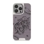 Virgo - iPhone 16 Pro Case, Elite Light (MagSafe) / Silver / Purple