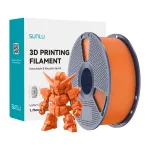 3D-printimise filament &ndash; Sunlu PLA+ 2.0, 1,75 mm, tolerants &plusmn;0,02 mm, kiirus kuni 300 mm/s &ndash; p&auml;ikeseline oranž