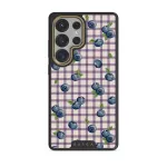 Blueberry Muffin - Samsung Galaxy S25 Ultra Case, Elite Dark (Magnetic) / Gold