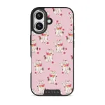 Maneki Neko - iPhone 17 Case, Elite Dark (MagSafe) / Silver