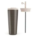 Biscuit - Travel Mug, 700 ml / Flap & Straw Set
