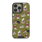 Curious Cat - iPhone 16 Pro Max Case, Elite Dark (MagSafe) / Gold
