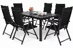 V&auml;lim&ouml;&ouml;bli komplekt Ibiza 150 cm Alumiinium, must