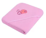 Bathing cover - 317 - TERRY - HAFT - size 100x100 - PINK