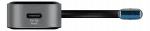 L&auml;bipaistev USB-A hub DELTACO, 5 Gbps, 4x USB-A / UH-736 / 1902565