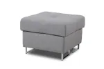 Puffe Without Storage Annabelle Mini / Sawana 05 / Chrome Plated Legs